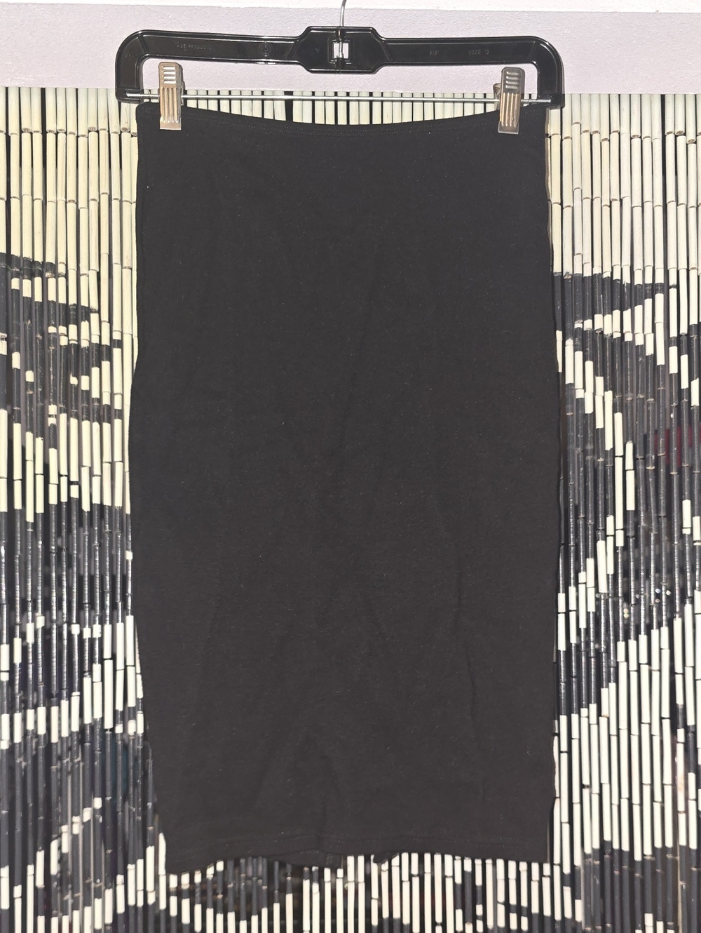 American Apparel Fitted Black Pencil Skirt Size M